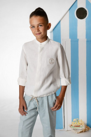 CAMISA LINO CINTURA AJUSTABLE C-2 S-800 (3)