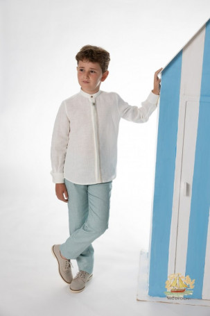 CAMISA LINO MODELO 15CRT C-2 S-800 (2)