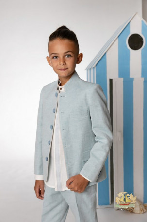 TRAJE CUELLO MAO MODELO 16V C-37 S-2922 (2)